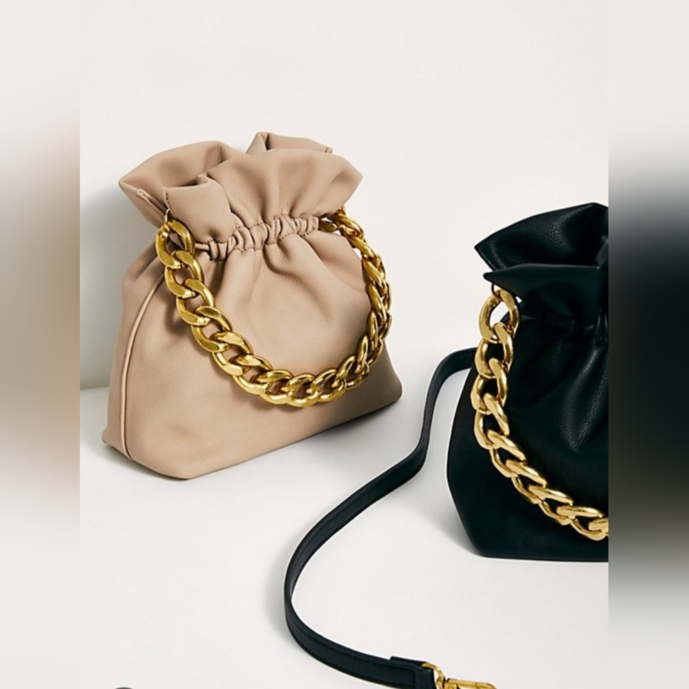 Free People "Carmen" Chain Clutch